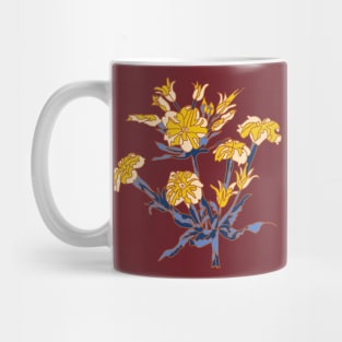 Vintage Botanical Mug